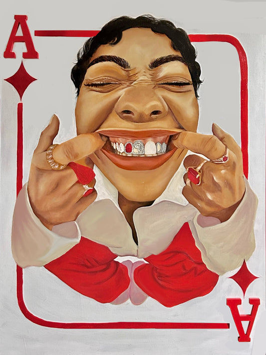 Ace of Diamonds Print